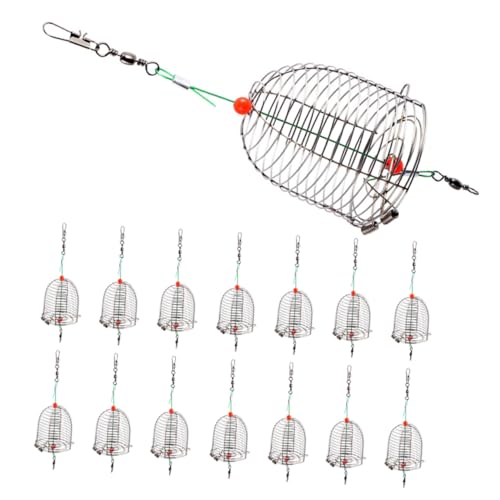 Cage à appâts pêche la carpe lot de 15 réutilisable pour vos week-ends en mer et grand lac