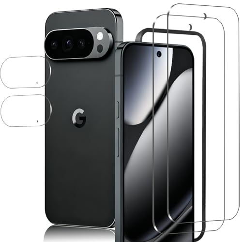 pixel 10 Pro �K���X�t�B���� + Google Pixel 10 Pro �J�����t�B�����y���Ɏq���{���zgooglepixel10 Pro �ی�t�B���� �w��F�ؑΉ� �d�x9H �ϏՌ� �X�N���b�`�h�~ �����z�� �I�o�I�[�o�[�h�~ �C�A�[�� �w��