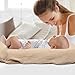 Beisurznga Baby Lounger for Newborn - Snuggle Cozy Me Lounger | Breathable Soft Cotton, 0-24 Months Portable Playtime Baby Nest, Newborn Baby Essentials Gifts- Coffee (1 Lounger + 1 Cover)