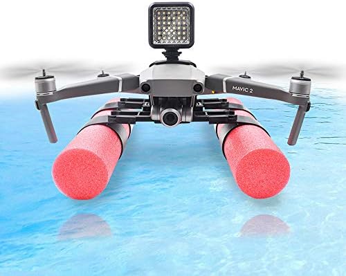Blueseao Water Floating Parts, Extended Landing Gear Skid Training w/Floating Bobber for DJI Mavic 2 Pro/Zoom Drone Landing on Water Parts