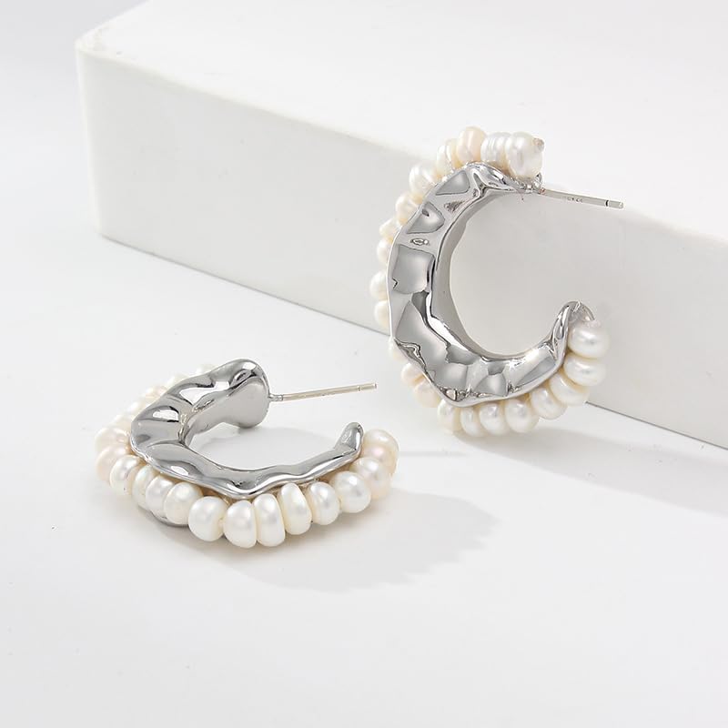 Boucles d'oreilles perlées polyvalentes pour femmes et filles