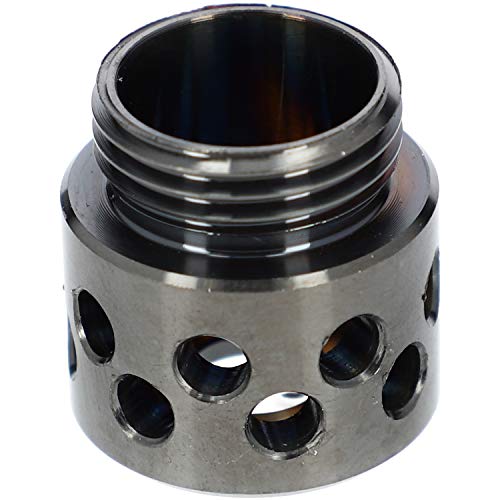 Smokezilla® Shisha difusor de tubo de inmersión de acero inoxidable apto para todos los tubos de agua con una rosca M18 x 1,5.