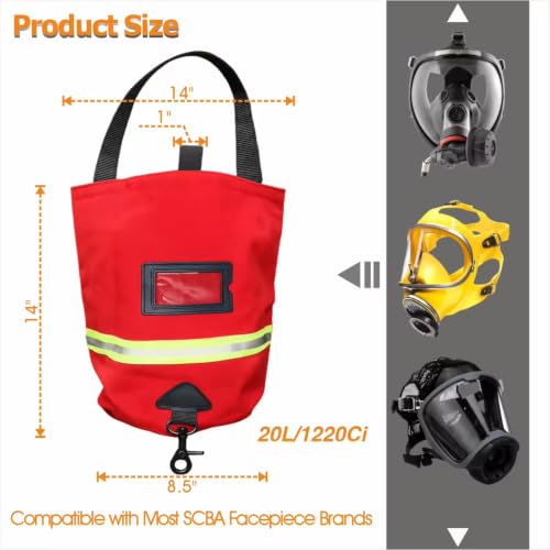 Sacoche ARI compatible Scott MSA Drager avec mousqueton robuste - 3