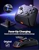 Base de Carga STARTRC GAMES para Controlador Pro de Nintendo Switch 2 | Indicador LED y Precisión de Contacto de Pines, Estación de Carga Portátil y Elegante (Solo para Controlador Pro Oficial de Switch 2) 8