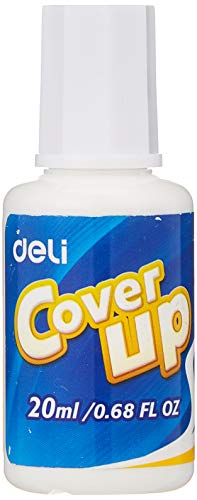 Deli Quick Dry Correction Fluid in Display Box 20 ml