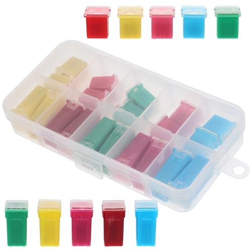 Kit de repuesto de fusibles automotrices micro, 20 piezas, para auto, bote, RV, camión y SUV (20-60 A) miniatura 7