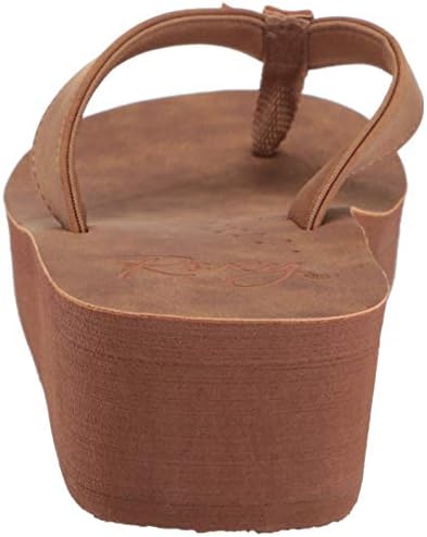 Roxy Women's Melina Platform Sandal, Brown, 6 Medium US | Image 2