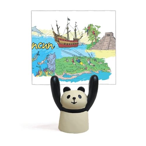 Mémo stand panda et monument Maya pour ne plus oublier vos notes importantes