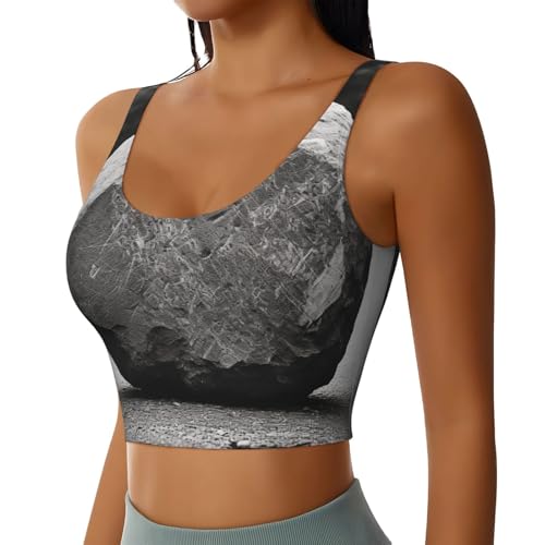 Brassière de sport pour studio de yoga brassière grise et haut de fitness urbain