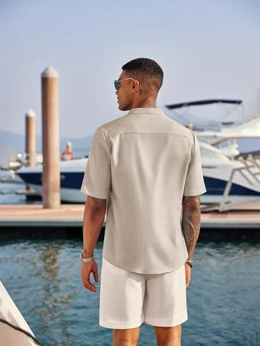Image of Lymio Men Shirt || Kurta Style Shirt|| Half Sleeve || Solid Kurta Style (Available Also Packs) (Short-Kurta)
