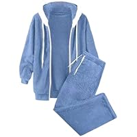 Genérico Conjunto de Chándal para Mujer de Dos Piezas de Forro