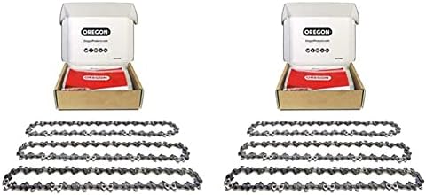 Oregon Chainsaw Chain for 18-Inch (45 cm) Bar -62 Drive Links  low-kickback chain fits Husqvarna, McCulloch, Mac Allister and more (91P062X3) (Pack of 3)