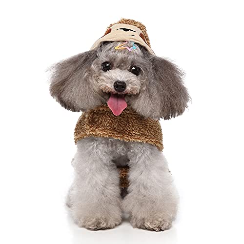 Disfraz para perro y gato talla S, diseño perezoso miniatura 3