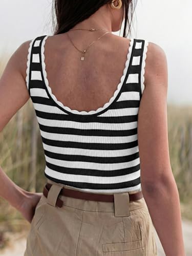 Image of Tankaneo Womens V Neck Tank Tops 2026 Sleeveless Ribbed Knit Shirts Summer Casual Sexy Sweater Vest