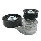 Fudatong 39120 Belt Tensioner Pulley Assembly for Dodge Ram 1500/Dakota/Durango, for Je-ep Grand Cherokee/Liberty 3.7L 4.7L