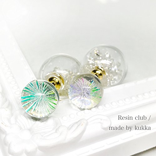 Amazon | 【レジンクラブ】 花火 【両面】 UVレジン用シールパーツ RC