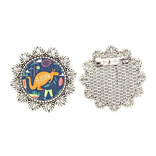 Canguro de Melbourne broche de surf y tenis ideal para mochilas
