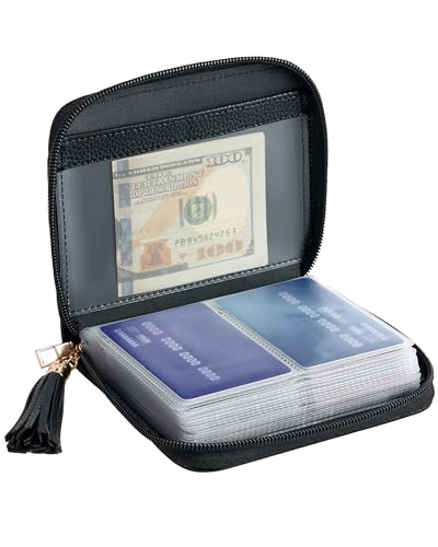 40-Slot Zipper Card Case