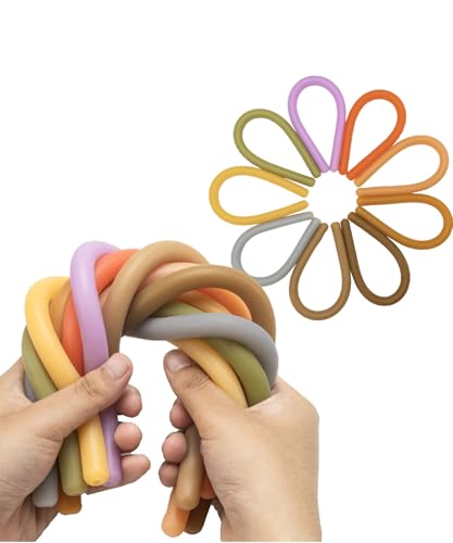Mr. Pen- Monkey Noodle Fidget Toy, 9 Pack, Colorful