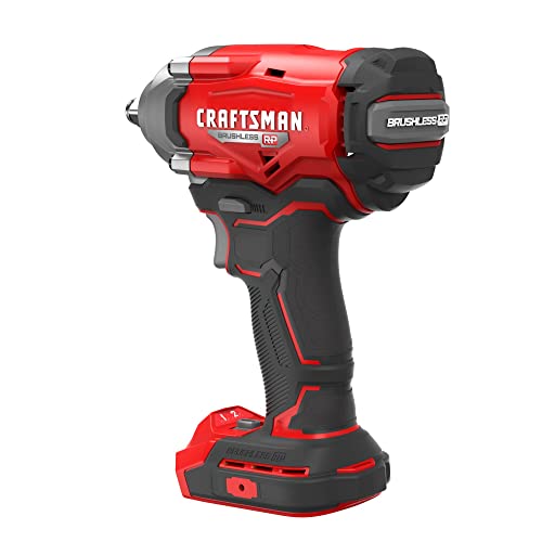 CRAFTSMAN® V20* BRUSHLESS RP™ 1/2 in. Cordless Impact Wrench, Tool Only (CMCF921B) by CRAFTSMAN - Image 8