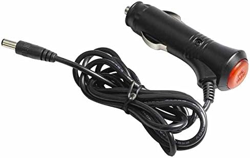 Miniatura 3 de Haloview 12V-24V Adaptador de enchufe de alimentación para encendedor de cigarrillos de motocicleta de 4.9 ft y conector de alimentación CC hembra -
