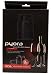 Wine Bottle Stopper with Vacuum Pump to preserve wine longer - 2 Pack + 1 Bonus - Gift set - By PYORA
