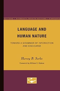 Paperback Language and Human Nature Book