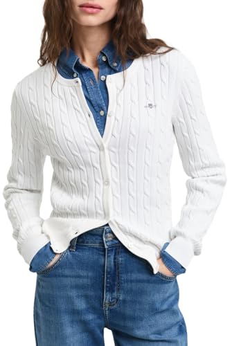 Vêtements GANT STRETCH COTTON CABLE CARDIGAN pour Accessoires - vue 8