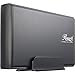 Rosewill RX35-AT-IU BLK Aluminum 3.5-Inch IDE to USB 2.0 External Enclosure (Black)