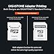 [5 Jahre kostenlose Datenwiederherstellung] Gigastone 4K Kamera Pro 512GB MicroSDXC Speicherkarte und SD-Adapter, Kompatibel mit GoPro Drohne Switch, schwindigkeit 100 MB/s, A2 U3 V30 Micro SD Karte