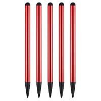 2 In 1 Penna Stilo Universale In Lega Di Alluminio – Punte Capacitiva E Resistiva Per Touch Screen, 6 Pezzi - 2