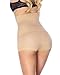 LaReve Womens HiWaist Boyshort Shapewear Body Shaper Panty, Small, Nude