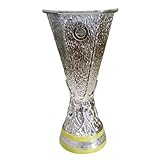 SUNIFA Europa Soccer League Winners Trophy Replica Football Champions Trophies Fans Collectible Souvenir Gifts Home Office Club Decor Ornaments,16cm