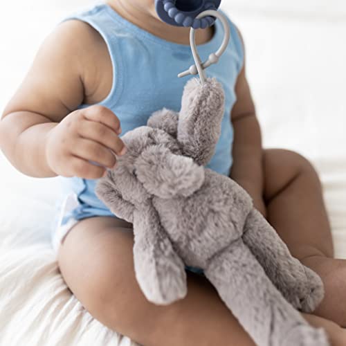 Image of Ryan & Rose Cutie Cuddle Pacifier Holder Animal (Elephant)
