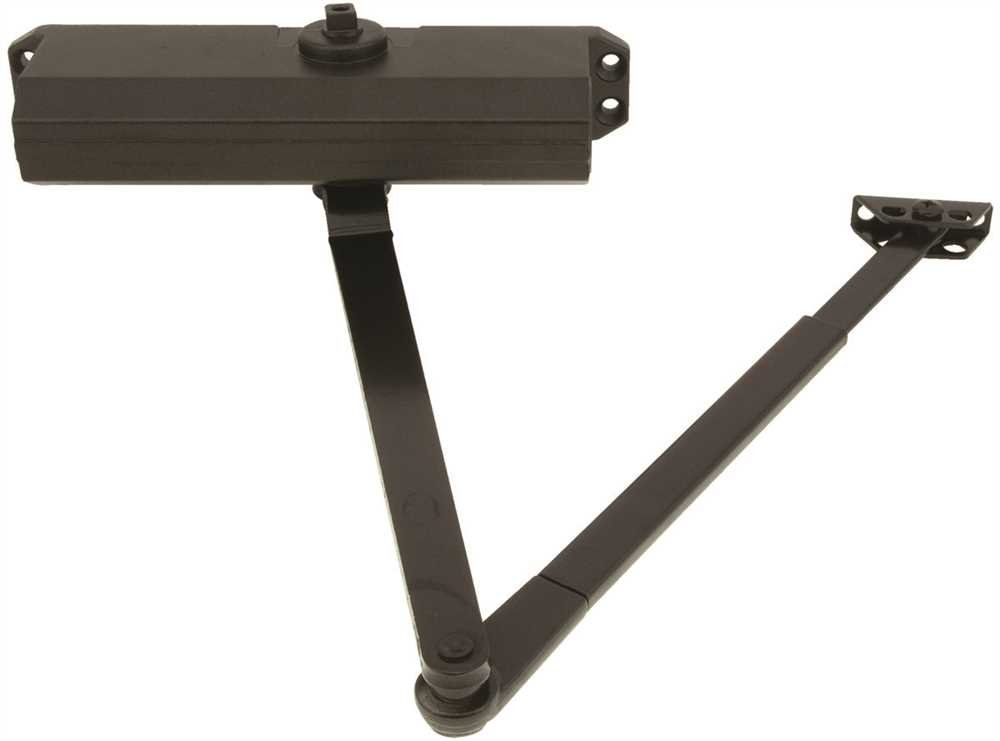 FALCON CLOSERSSC61 RW/PA-DKBRZ Falcon Sc60 HD Bronze Door Adjustable 1 4, 1" x 1" x 1"