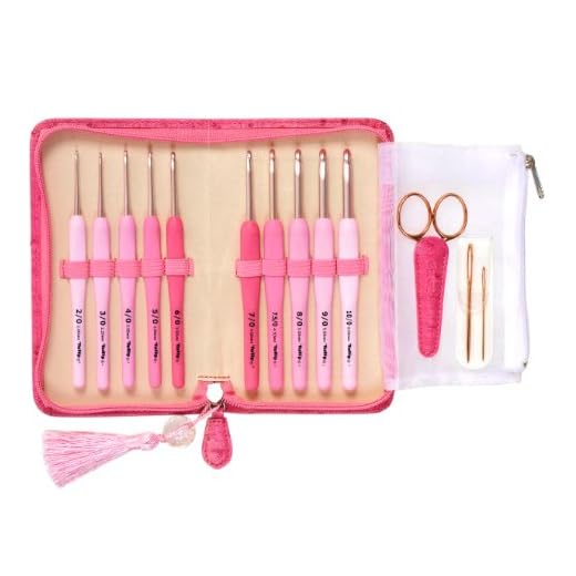 How to crochet a mesh messenger bag Tulip Etimo Rose Crochet Hook Set