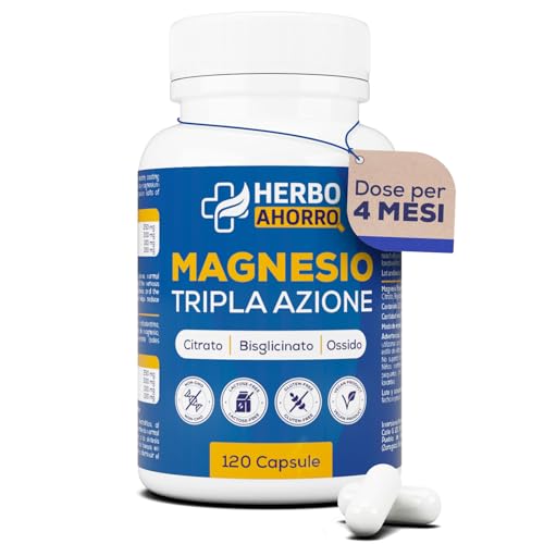 Magnesio Complex - Citrato, Bisglicinato e Ossido di Magnesio Triplo