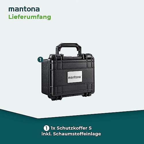 Fotokoffer Mantona Outdoor S – Wasserdichter Kamerakoffer für Outdoor-Einsätze