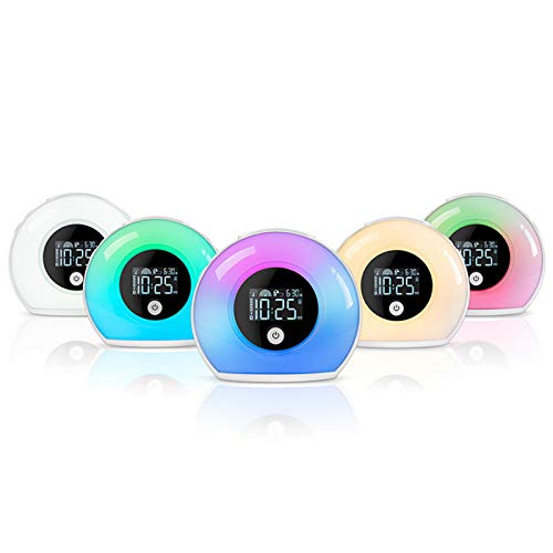 Lâmpada noturna sem fio BT alto-falante com excesso de peso Subwoofer de cabeceira para dormir alto-