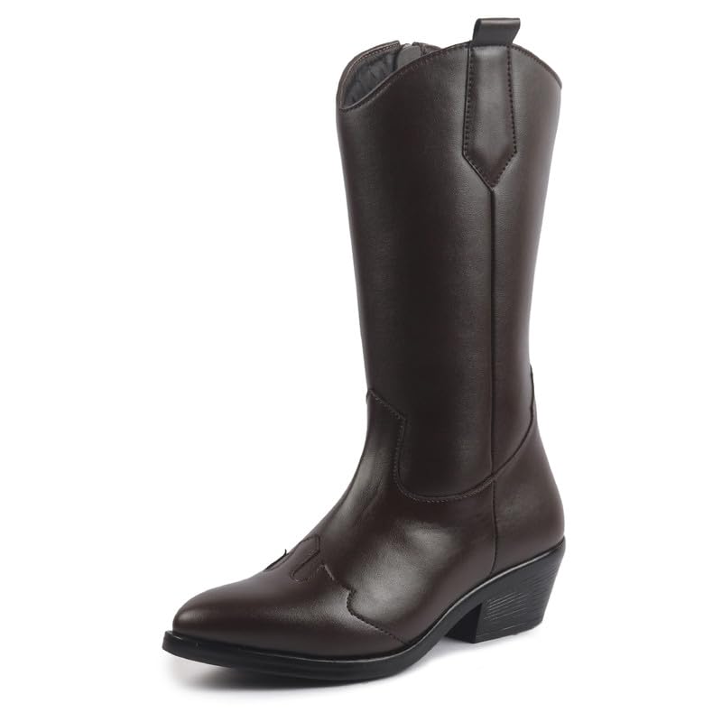 Image of FAUSTO Women Flared Heel Boots