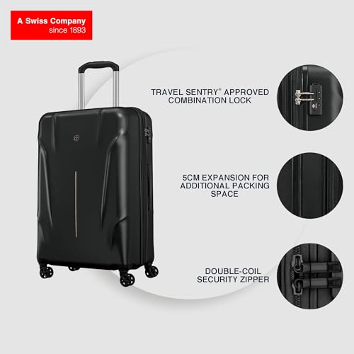 Image of WENGER, Ryon, Hardside Suitcase, Swiss Designed, Travel Luggage Bag for Business & Leisure