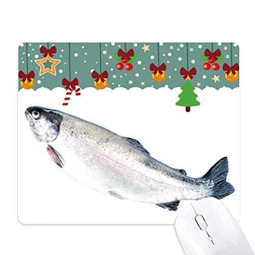 Alfombrilla de ratón pequeña Ocean Fish con acabado premium y base estable