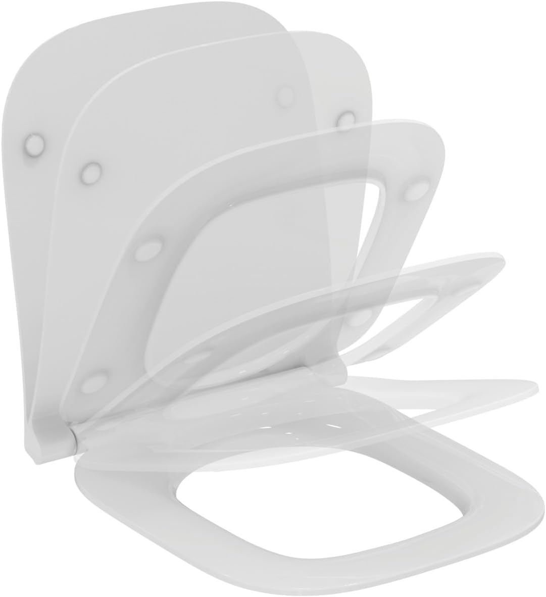 Ideal Standard T532901 i.Life S Toilet Seat, White