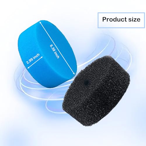 Delapan pads gruesos y finos para filtros 2 unidades miniatura 3