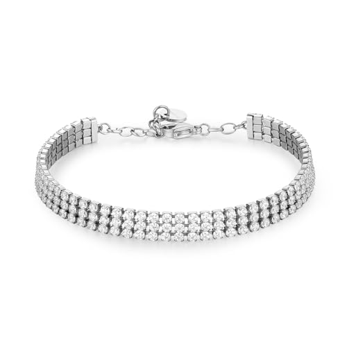 Brosway Bracciale Donna In Acciaio, Bracciale Donna Collezione Desideri - Bei093
