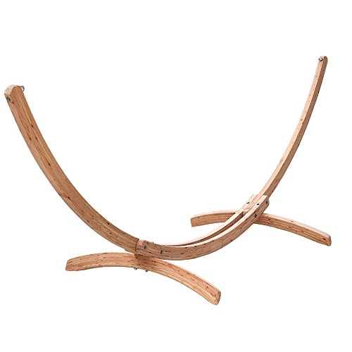 Preisvergleich Produktbild Lola Brasil Ares Arc Hängemattengestell aus Lärchenholz (7)