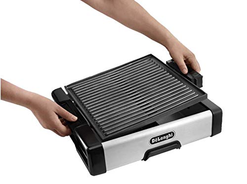 Gril électrique DELONGHI BG400 Cuisson saine Plaque inclinée 1 5° - vue 4