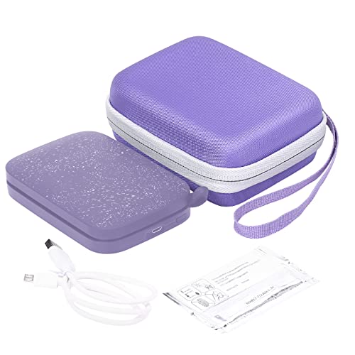 Co2Crea Hard Case Replacement For Hp Sprocket Portable 2X3 Instant Photo Printer (Lilac Case) #TOP6