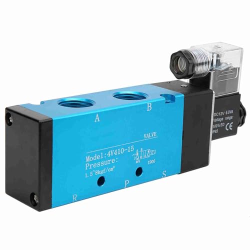 Électrovanne 15V étanche IP65 contre les pannes d'humidité sur vanne 5 voies - 6