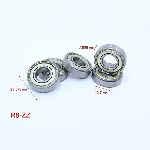 精密深溝玉軸受 R6zz R8zz ABEC-1ダブルシールドインチのミニチュアボールベアリングR4z R4Az R6z R8z 1